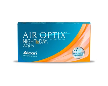 Lente de Contato Air Optix Night & Day Aqua Grau Mensal