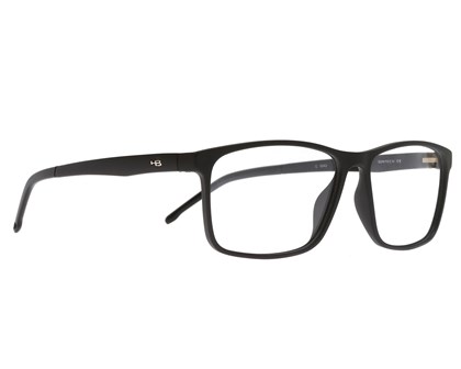 Óculos de Grau HB Polytech 0279 Matte Black 101027 9024-3010