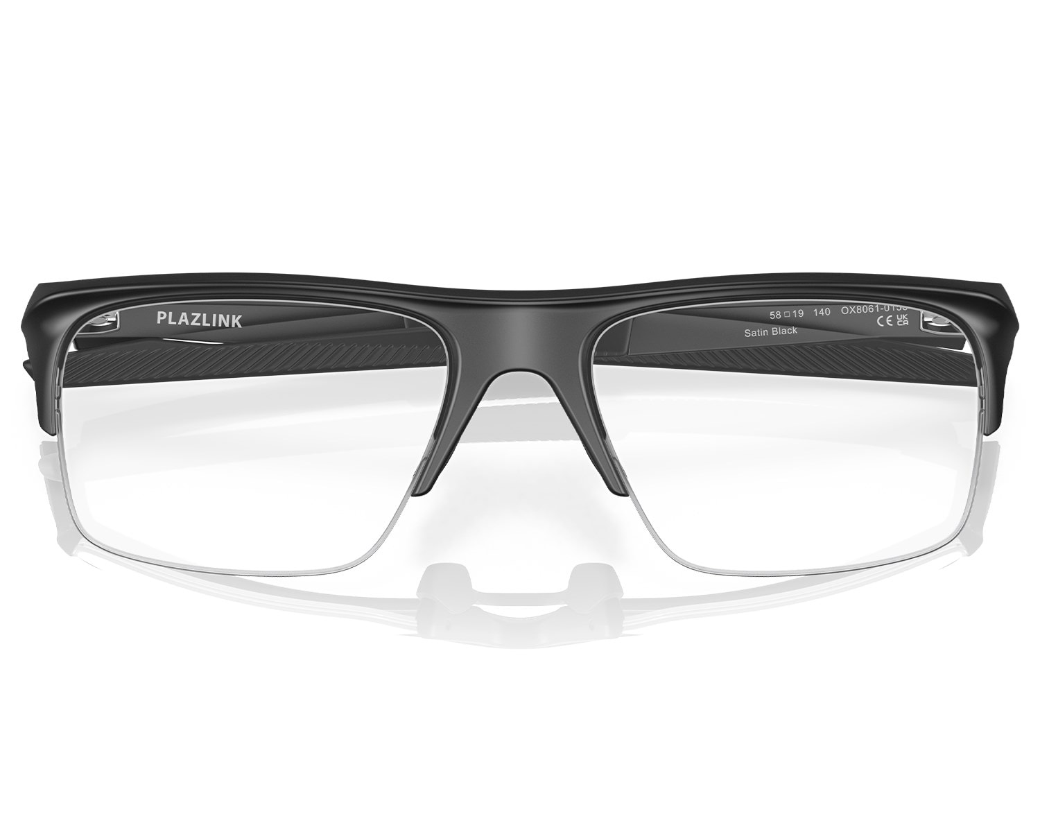 Óculos de Grau Oakley Plazlink Satin Black OX8061 01 58