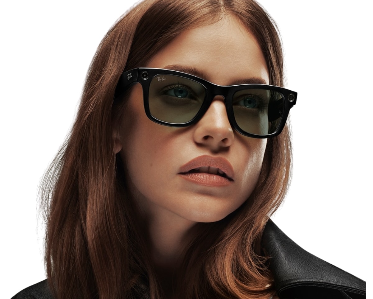 Ray-Ban  wayfarer TRANSITION 1番人気 Óculos de Sol Ray Ban Meta Wearable Wayfarer Transitions RW4012